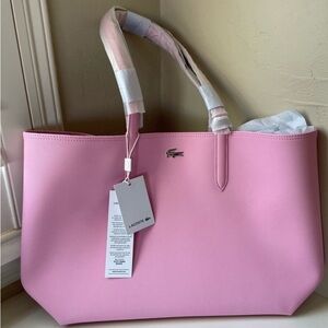 Pink Lacoste Totebag